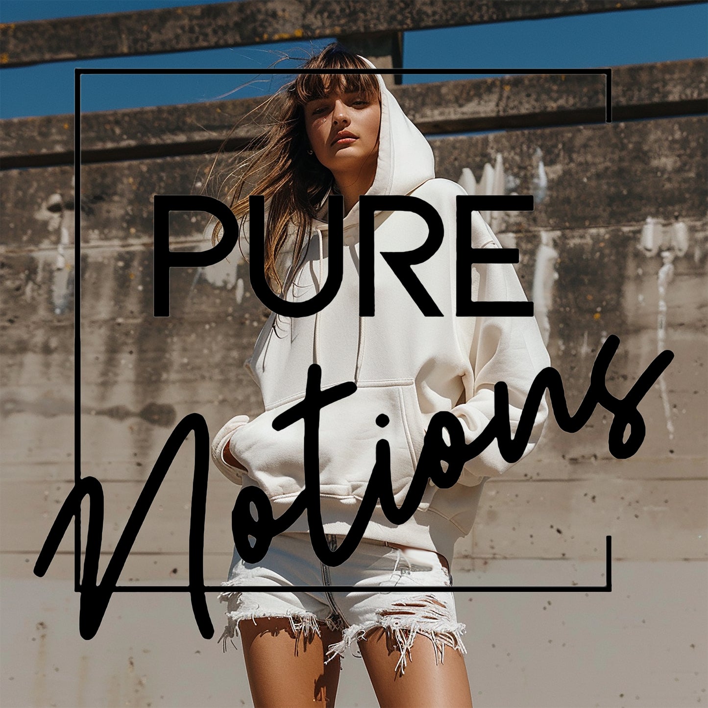 Classic Unisex **Notions Hoodie - Classic Irish Slang with a Modern Twist** WHITE