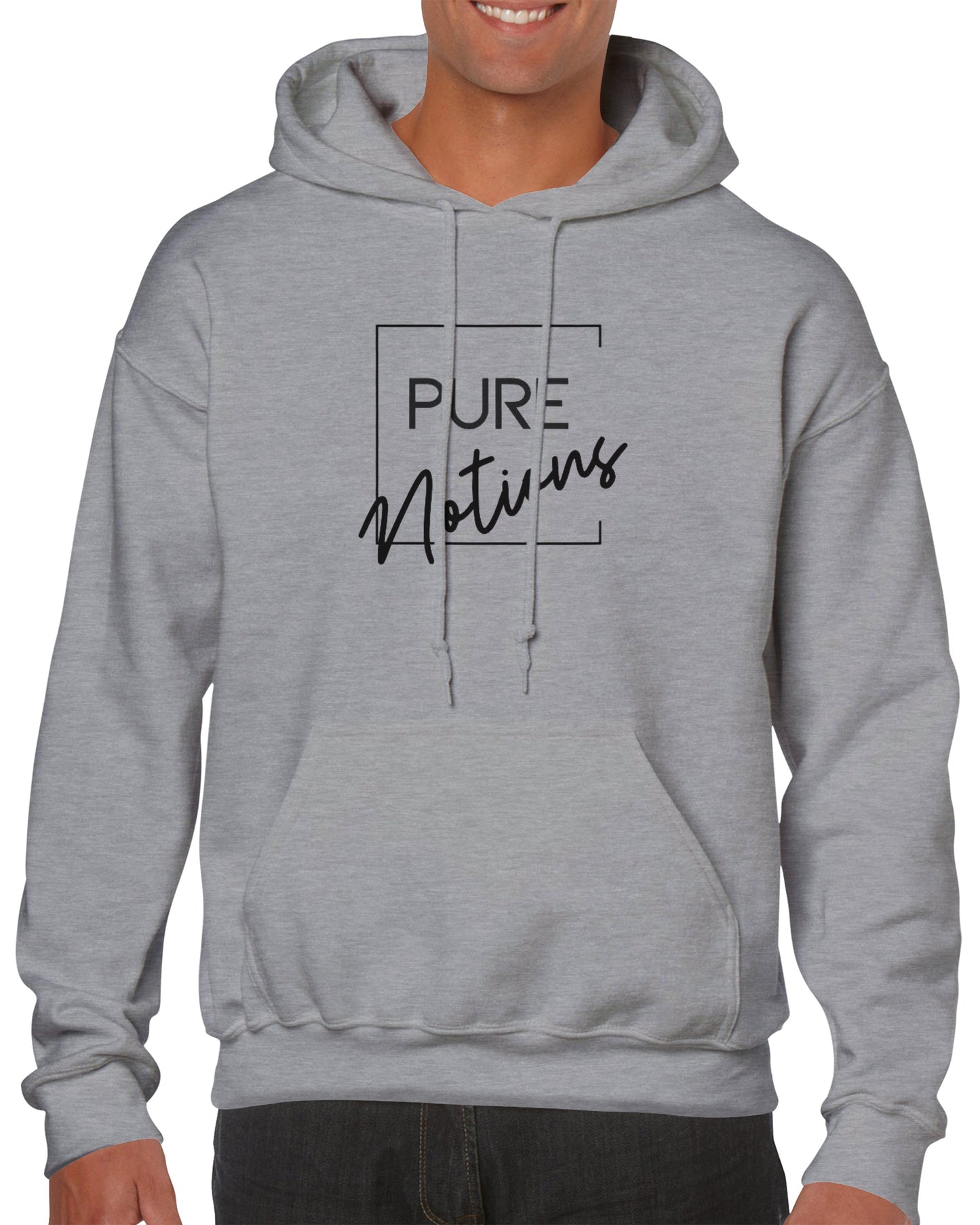 Classic Unisex **Notions Hoodie - Classic Irish Slang with a Modern Twist** SPORTS GREY