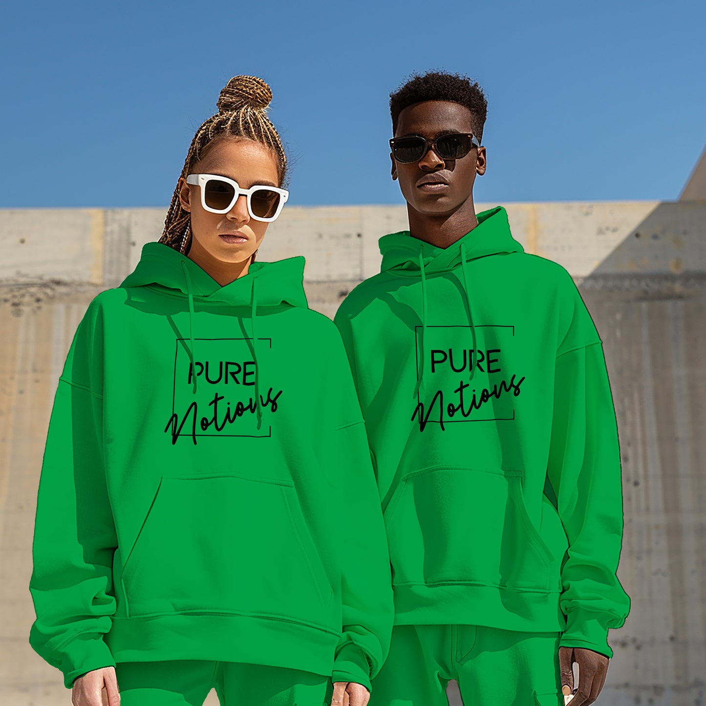 Classic Unisex **Notions Hoodie - Classic Irish Slang with a Modern Twist** IRISH GREEN