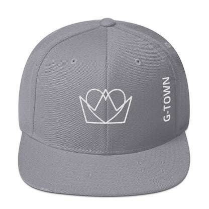 **Claddagh Emblem Snapback Hat – A Nod to G-town Heritage**