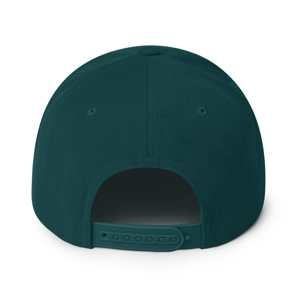 **Claddagh Emblem Snapback Hat – A Nod to G-town Heritage**