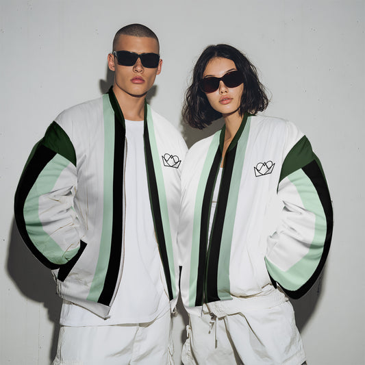 Unisex Emblem Bomber Jacket