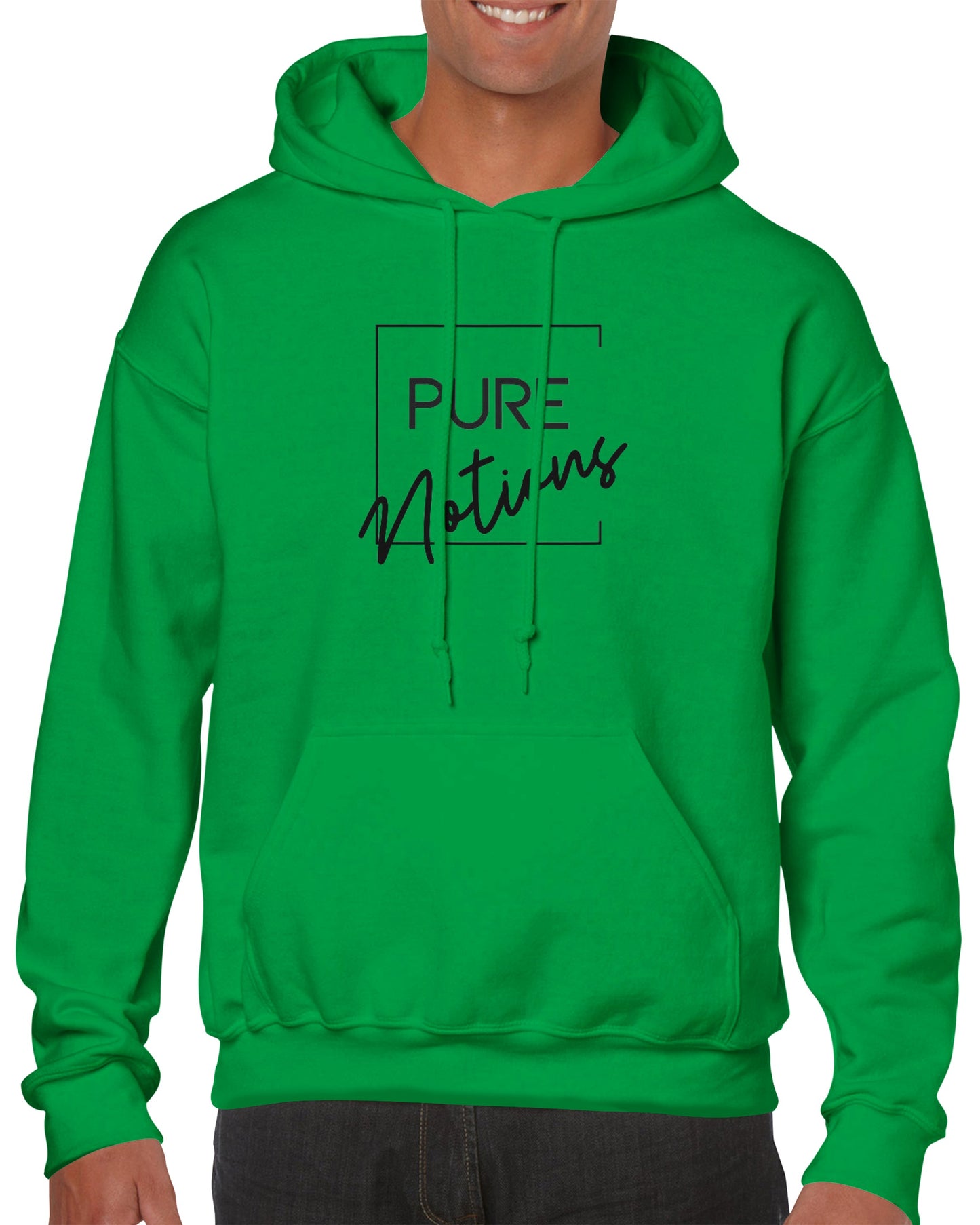 Classic Unisex **Notions Hoodie - Classic Irish Slang with a Modern Twist** IRISH GREEN